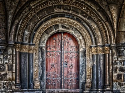 Ornate door