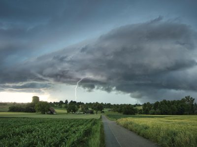 storm in the distance