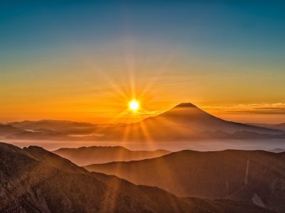 Mountain sunrise