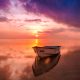 boat in calm water