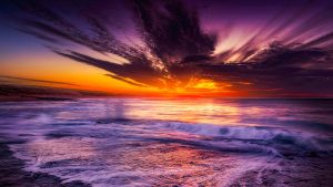 Spectacular sunrise