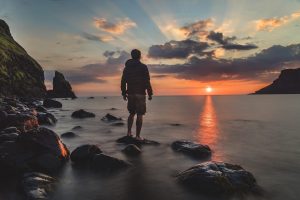 Watching the sunrise