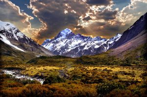 Mountain scenery