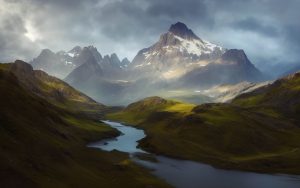 mountain river