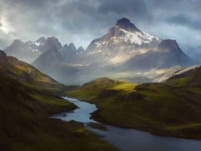 mountain river