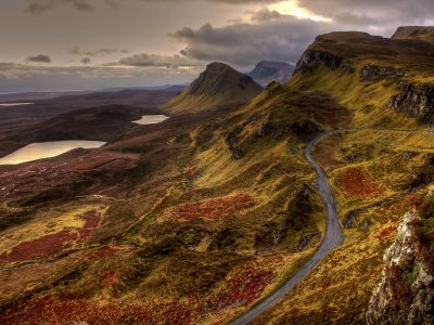 Spectacular mountainside