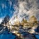 winter sun beams