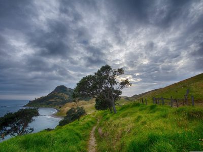 path by the sea